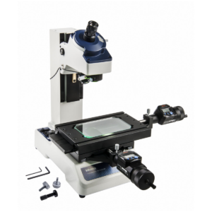 Mitutoyo 176-821A TM-A1005B Toolmaker’s Microscope, 30X Magnification with Digimatic Mic Heads, 4X2