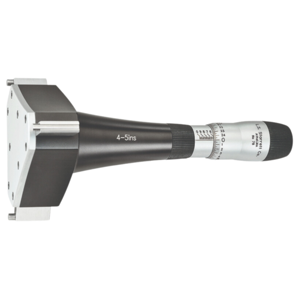 Starrett 78XTZ-5 Inside Bore Gage Micrometer, 4-5”, 0.00025”