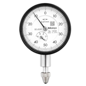 Mitutoyo 1003A Dial Indicator, Lug Back, 0-4mm