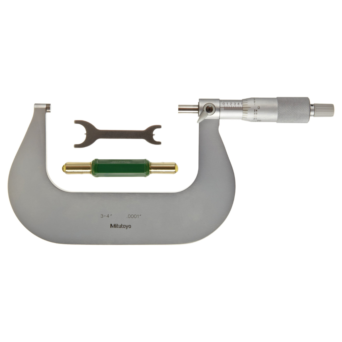 Mitutoyo 101 120 Outside Micrometer Ratchet Stop 3 4 Master Gage 