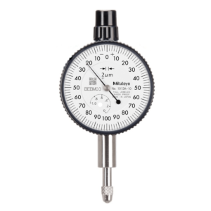 Mitutoyo 1013A-10 Series 1 Compact Dial Indicator, Lug Back, 0-1mm
