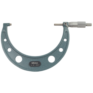 Mitutoyo 103-220 Mechanical Outside Micrometer, Ratchet Stop, 5-6"