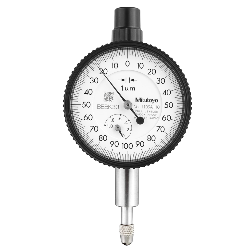 Mitutoyo 2959A  0.01mm  Lug Back Dial Indicator One Revolution Shockproof 1 6mm