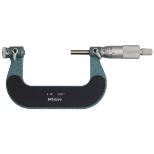 Mitutoyo 126-139 Mechanical Screw Thread Micrometer, Ratchet Stop, 2-3”