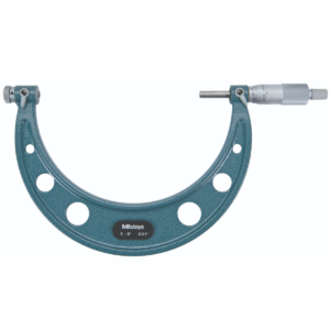 Mitutoyo 126-142 Mechanical Screw Thread Micrometer, Ratchet Stop, 5-6”