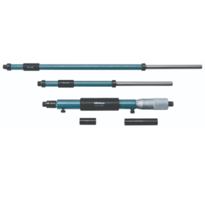Mitutoyo 141-121 Interchangeable Rod Inside Micrometer, 8-20", 3 Rods