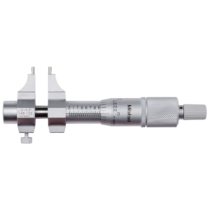 Mitutoyo 145-193 Mechanical Caliper Jaw Inside Micrometer, Ratchet Stop, 0.2-1.2"