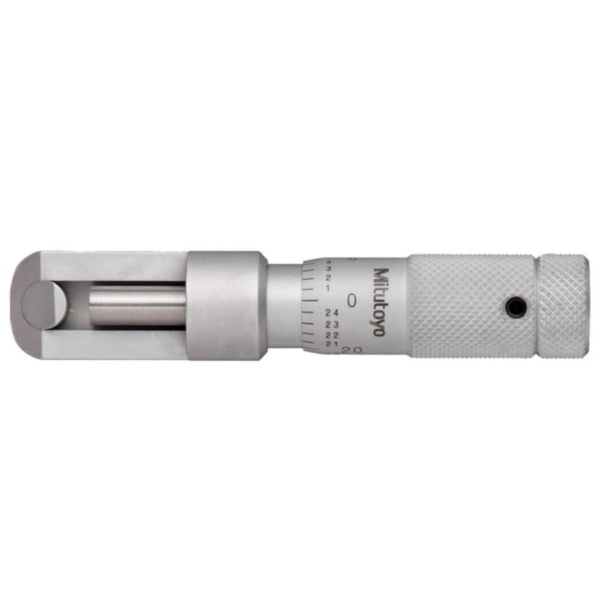 Mitutoyo 147-201 Mechanical Can Seam Micrometer, 0-0.5"