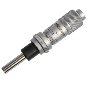 Mitutoyo 148-111-10 Mechanical Micrometer Head, Flat Clamp Nut, 0-.5"