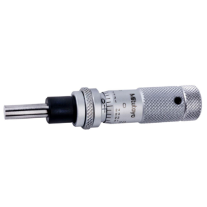 Mitutoyo 148-505 Mechanical Micrometer Head, Zero-Adjust Thimble, Spindle Lock, 0-.5"
