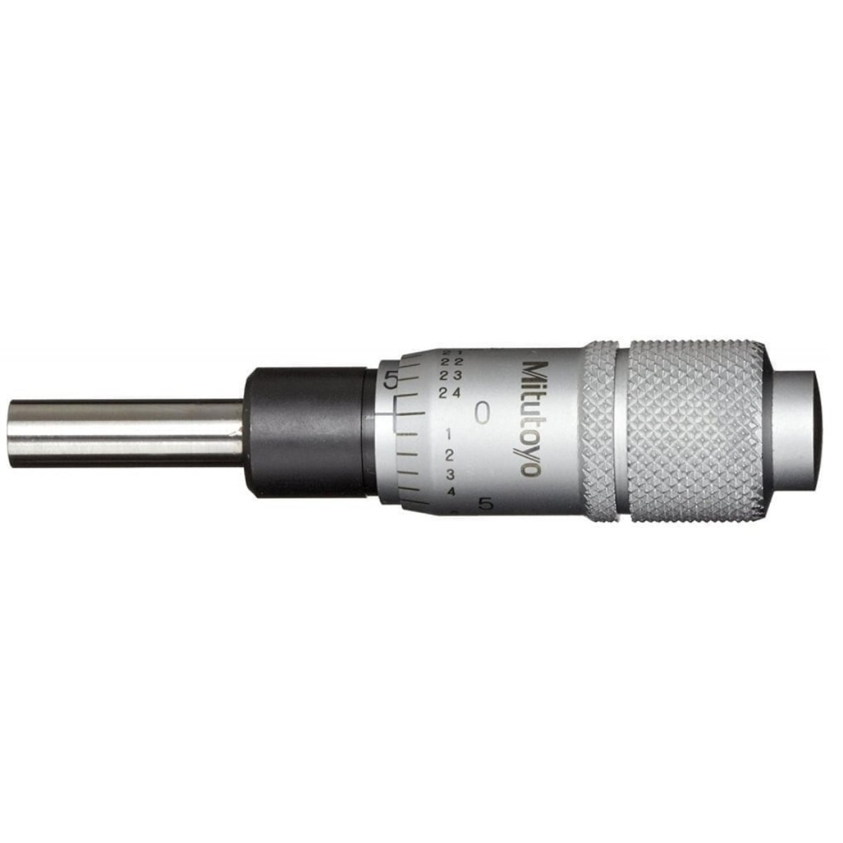 Mitutoyo 148-501 Micrometer Head - 0-0.5 Inch Range, 0.001 Graduation, Zero-Adjustable Thimble | Precision Measuring Tool For Machining