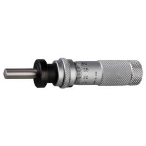 Mitutoyo 148-854 Mechanical Micrometer Head, Zero-Adjust Thimble, Spindle Lock, 0-13mm