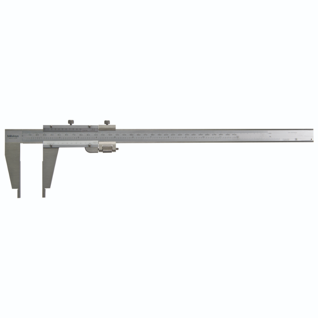 Mitutoyo 160-151 Vernier Caliper with Fine Adjustment, 18