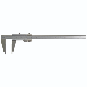 Mitutoyo 160-151 Vernier Caliper with Fine Adjustment and Nib Style Jaw, 0-18"/0-450mm
