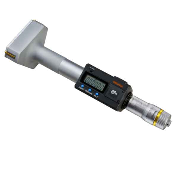 Mitutoyo 468-272 Digimatic Holtest 3-Point Micrometer, 3.00-3.50″/ 76.2-88.9mm