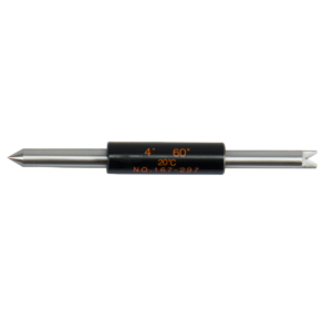 Mitutoyo 167-297 Screw Thread Micrometer Standard, 60°, 4"