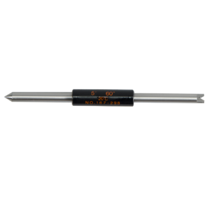 Mitutoyo 167-298 Screw Thread Micrometer Standard, 60°, 5"