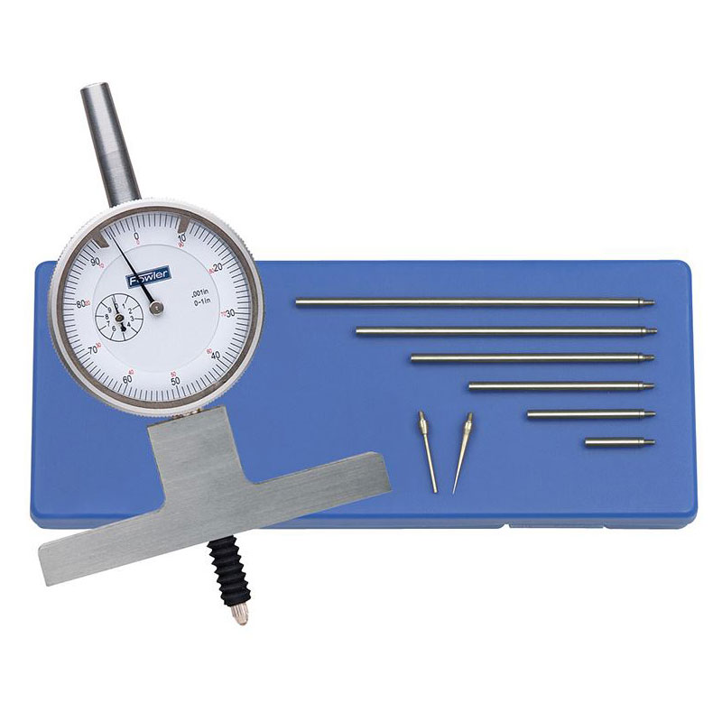 Fowler XPROOF DIAL DEPTH GAGE 022" Master Gage & Tool Co.