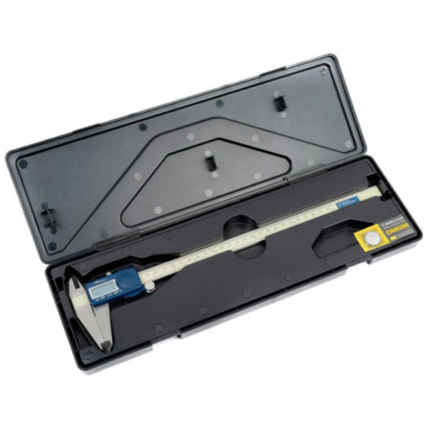 Fowler 54-101-300-1 Xtra-Value Cal Electronic Caliper with Regular Display, 0-12”/0-300mm