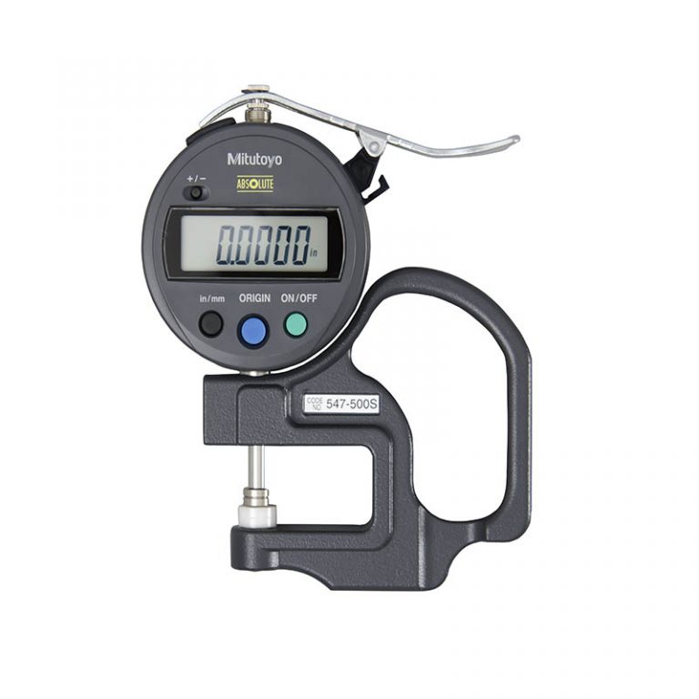 Mitutoyo Thickness Gage Master Gage & Tool Co.