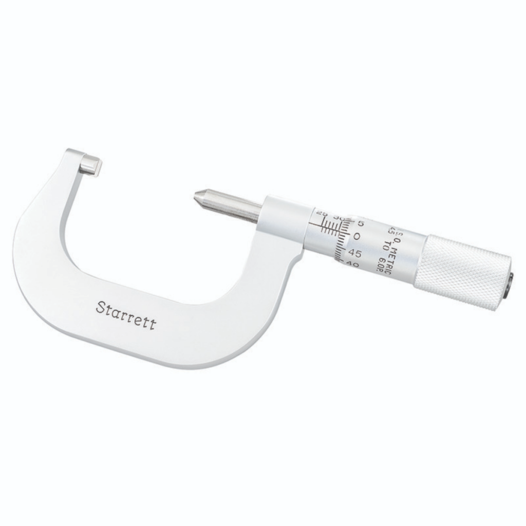 Starrett 585MAP Double VAnvil Screw Thread Micrometer, 2550mm Range