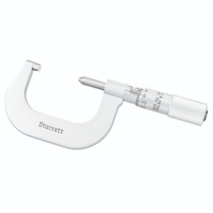 Starrett 585MAP Double V-Anvil Screw Thread Micrometer, 25-50 mm Range