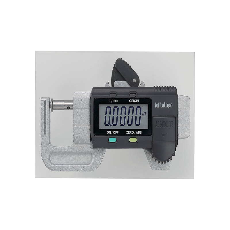 Mitutoyo 70011830 QuickMini Digital Thickness Gage with No Output, 0
