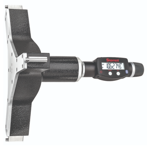 Starrett 770BXTZ-11 Electronic 3-Point Contact Internal Micrometer, 10-11” Range