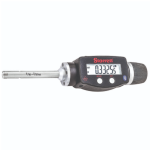 Starrett 770BXTZ-375 Electronic 3-Point Contact Internal Micrometer, 5/16-3/8” Range
