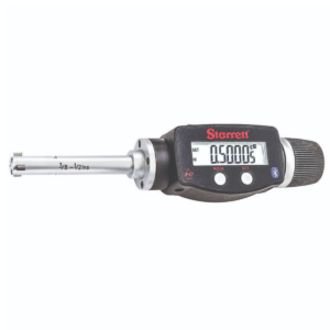 Starrett 770BXTZ-500 Electronic 3-Point Contact Internal Micrometer, 3/8-1/2” Range